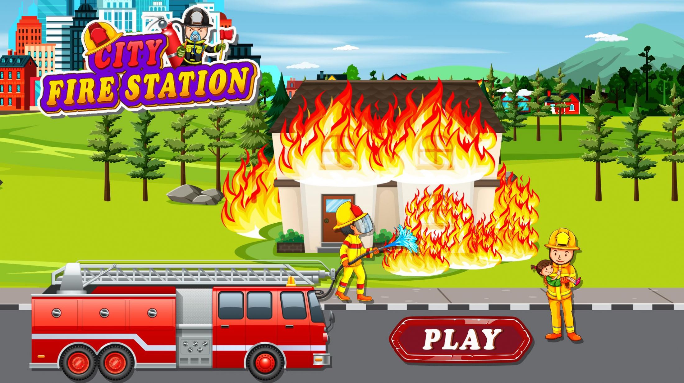 扮演消防员游戏官方安卓版（Play as Fireman）图3: