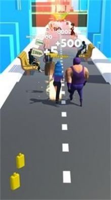 爱跑女孩跑步者3D游戏安卓最新版（Love Run Girl Runner 3d）图2: