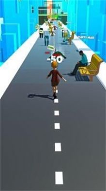 爱跑女孩跑步者3D游戏安卓最新版（Love Run Girl Runner 3d）3