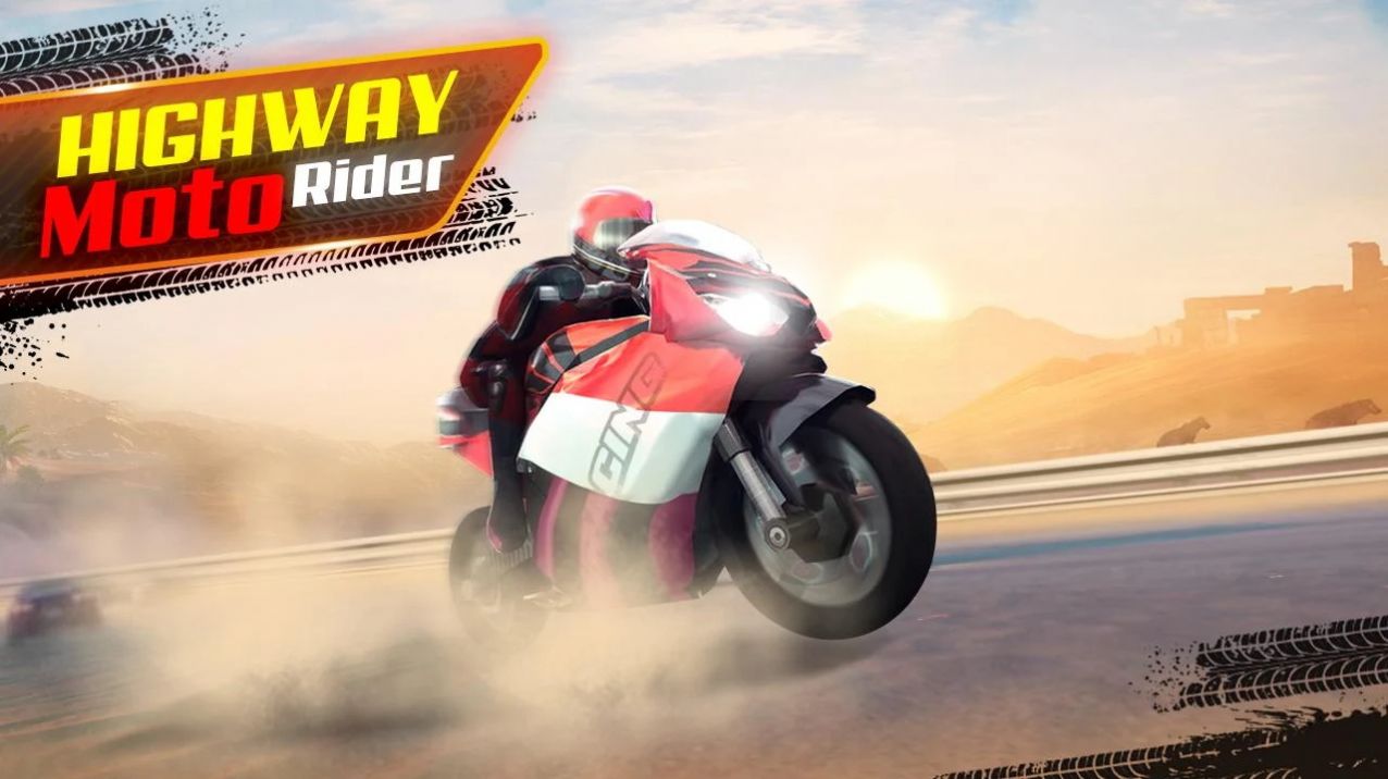 公路摩托车竞速赛游戏安卓中文版图1: