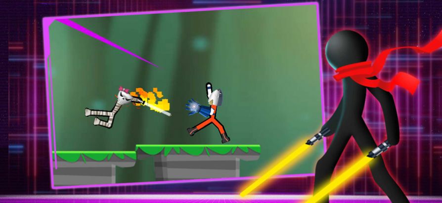 决斗火柴人战争游戏安卓中文版（Duel Stickman Fighting Game）图3:
