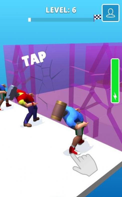 锤头人竞赛游戏最新手机版（Hammer Head）图1: