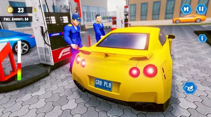 加油站汽车清洗沙龙3D游戏官方版（Gas Station Car Wash Salon 3D）截图1: