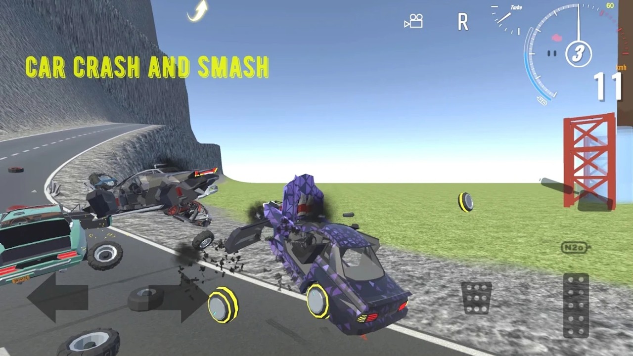 车祸和粉碎游戏安卓中文版（Car Crash And Smash）图2: