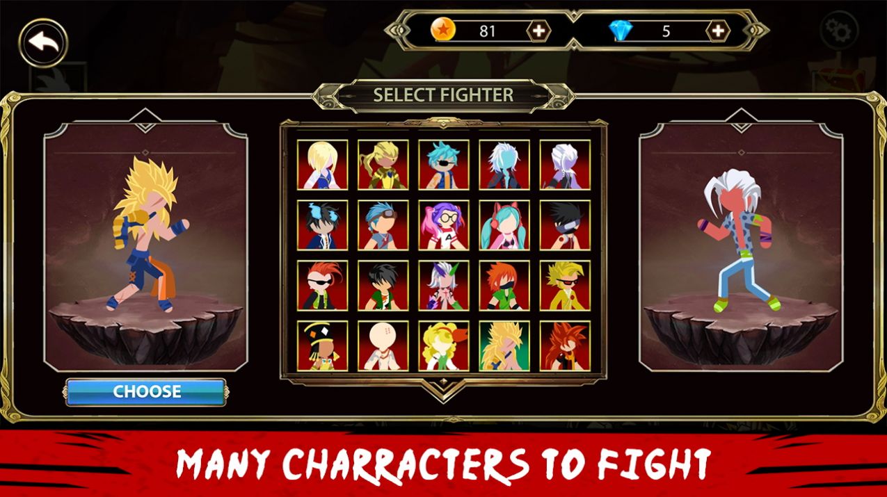 龙珠超传奇斗士z游戏中文版（(Stick Legend War Fight)）图2: