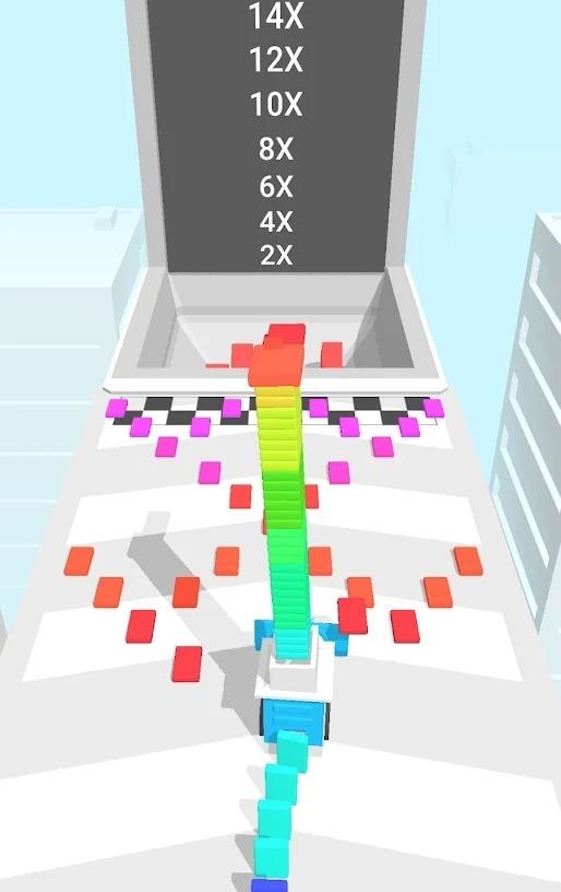 多米诺堆叠跑游戏官方安卓版（Domino Run）图2: