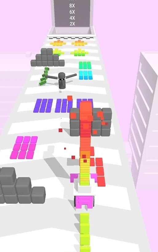 多米诺堆叠跑游戏官方安卓版（Domino Run）截图3: