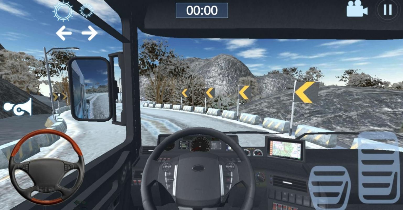 雪山卡车模拟器游戏官方版图1: