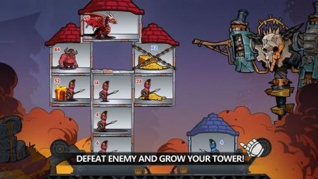 英雄冲突塔楼战游戏官方版（Heroes Clash Tower War）截图2: