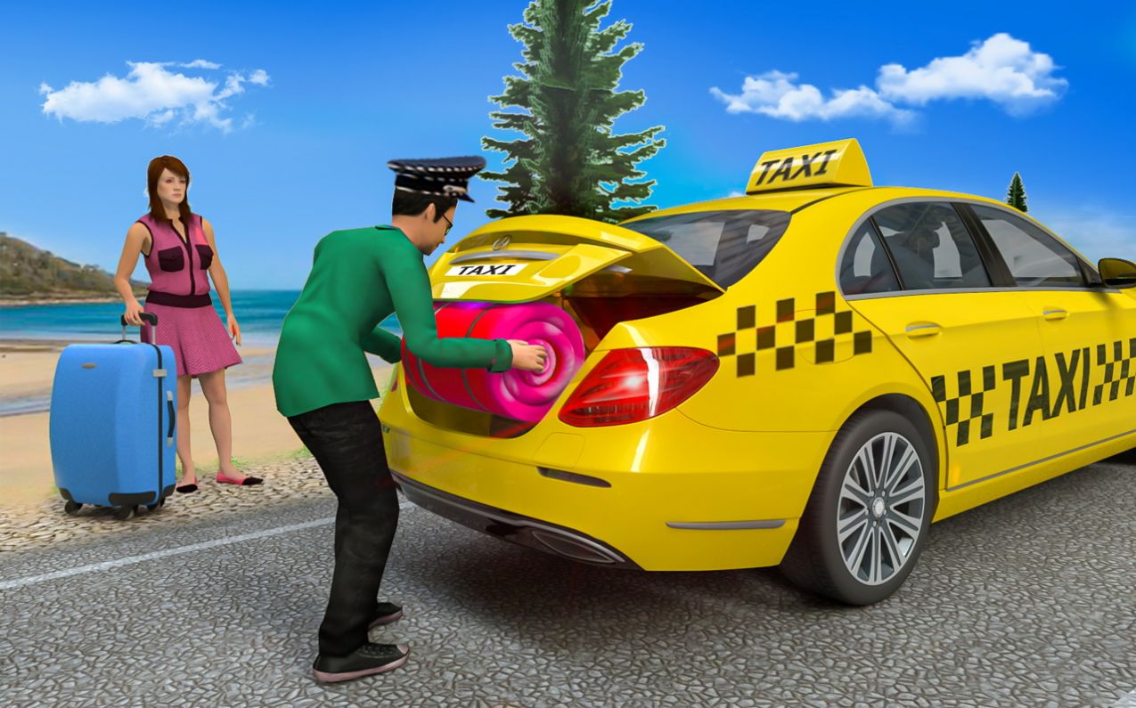 出租车驾驶模拟器2022游戏中文手机版图1: