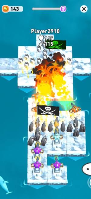 企鹅筏战战斗漂流游戏安卓版下载图片1