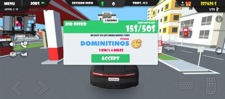 食物递送模拟游戏中文版（Food Delivery Sim）4