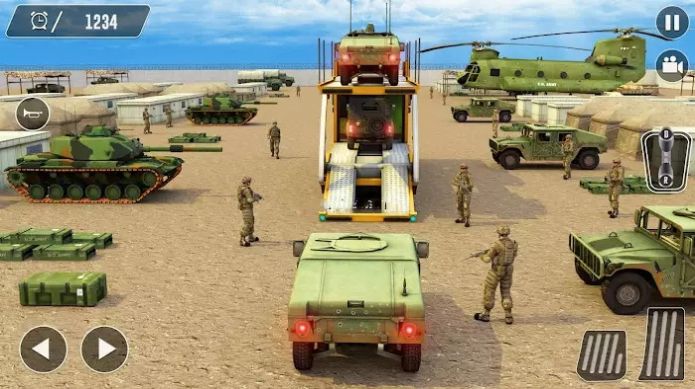 美国军队卡车运输模拟器游戏最新版图片1