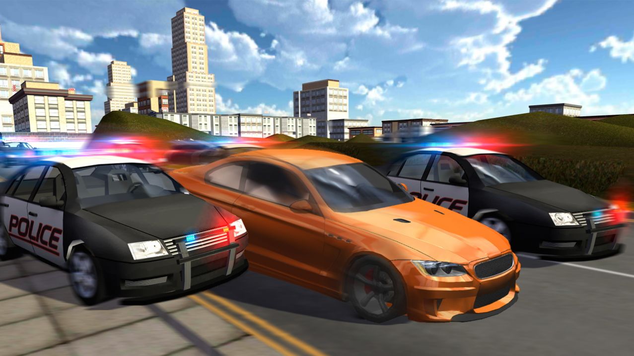 极限赛车3D游戏中文手机版（Extreme Car Driving Racing 3D）图1: