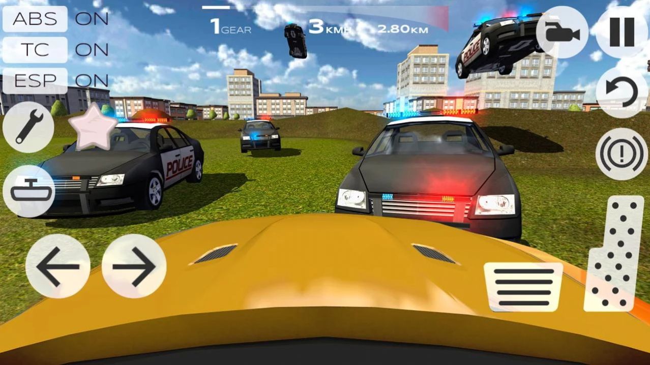 极限赛车3D游戏中文手机版（Extreme Car Driving Racing 3D）图3: