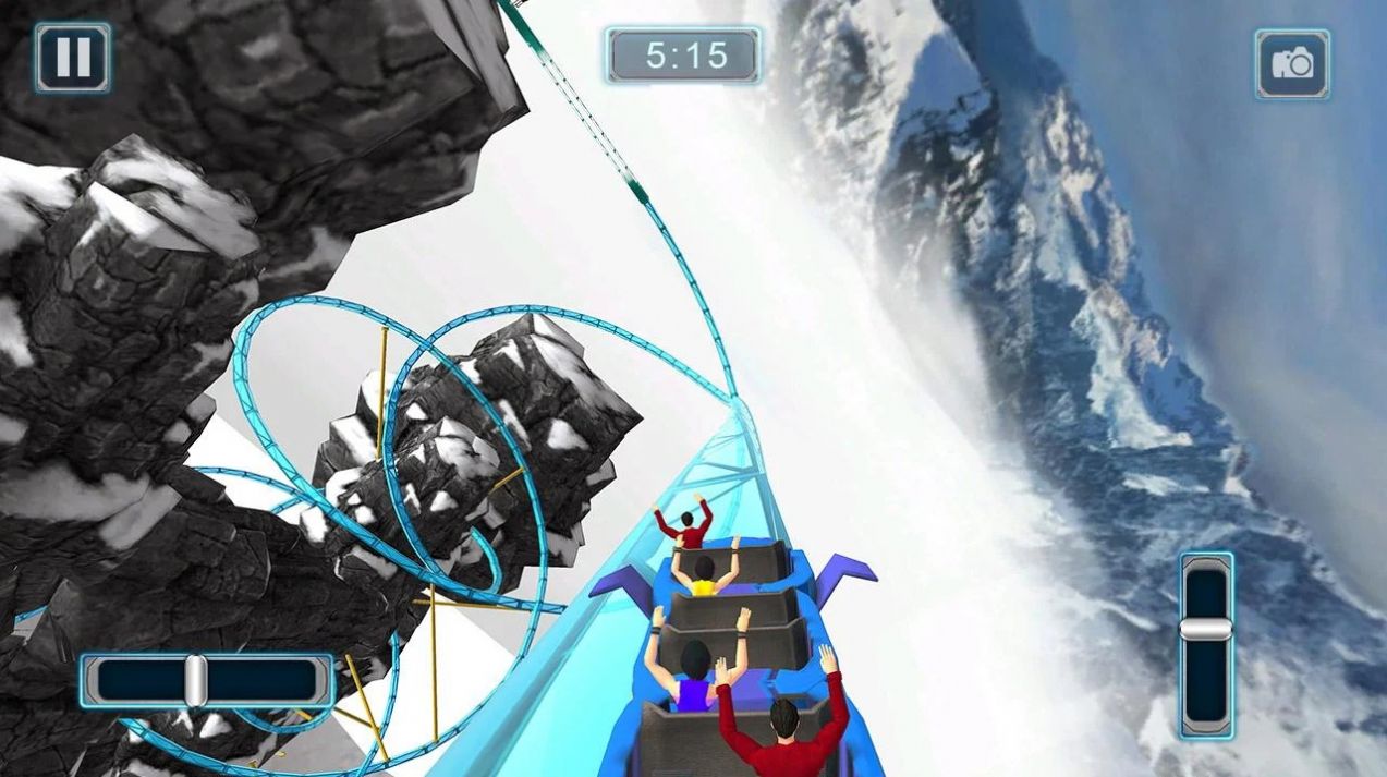 过山车飞车模拟器3D游戏安卓版（Roller Coaster Simulator 3D）图1: