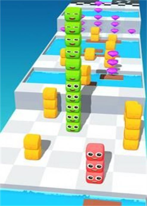 立方体跳跃竞赛游戏安卓版下载（Cube Jumper Infinite）图3: