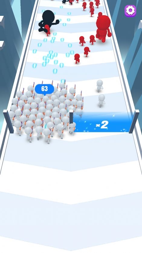 人群竞赛奔跑与枪战3D游戏安卓版图3: