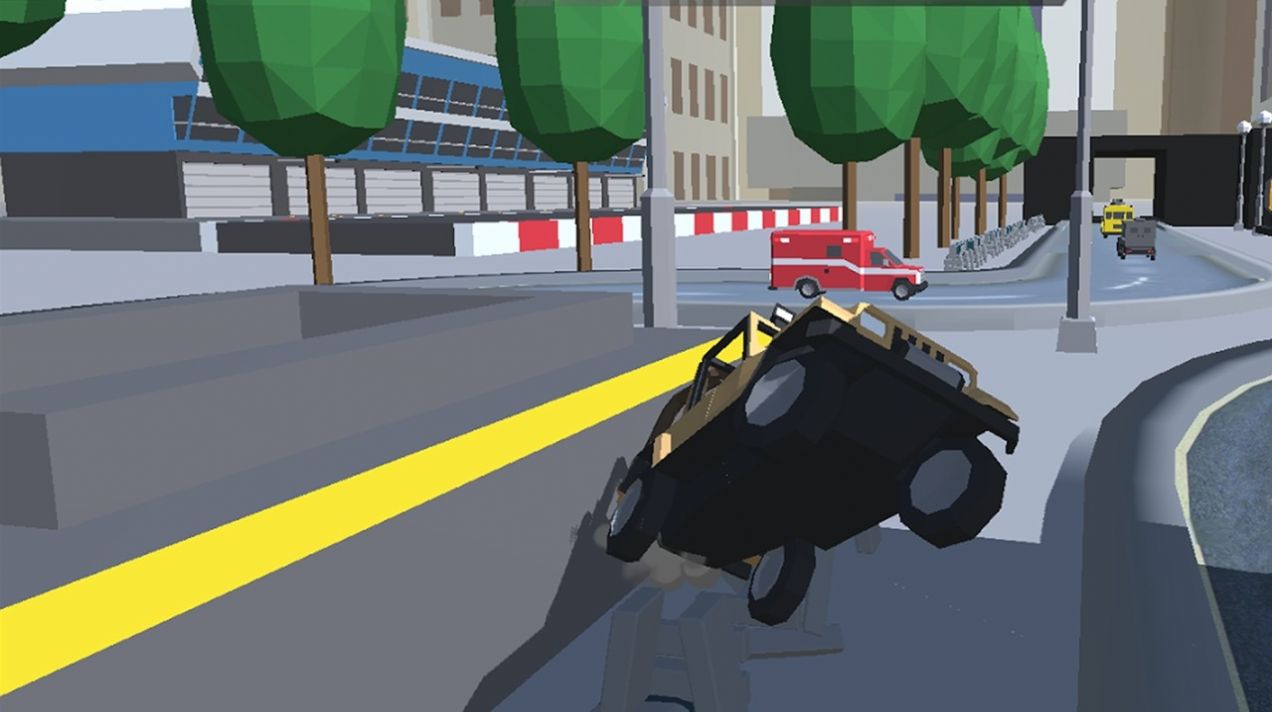 布娃娃交通游戏官方版（Ragdoll Traffic 3D）图1: