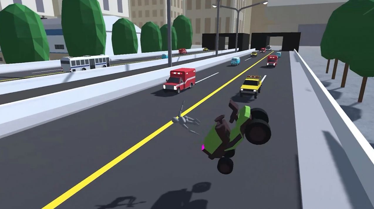 布娃娃交通游戏官方版（Ragdoll Traffic 3D）1