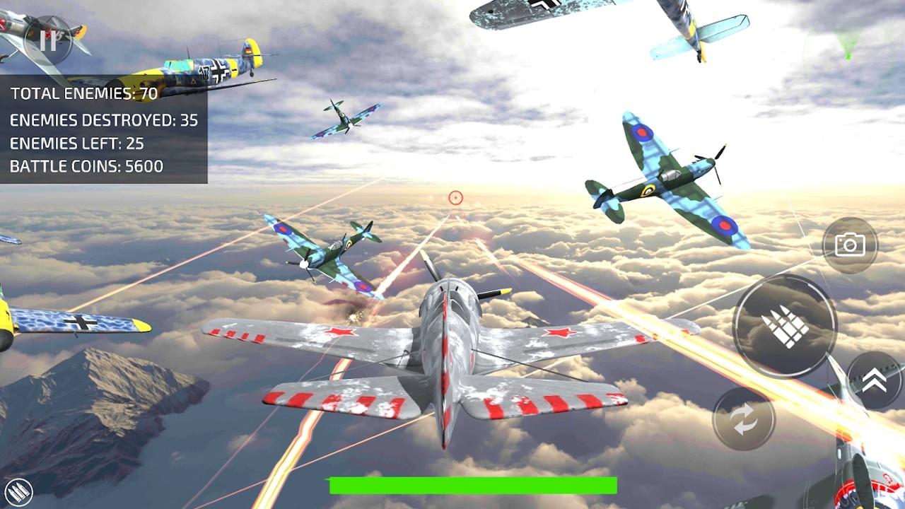 二战战机终极战游戏官方版（WW2 WarPlanes）图4: