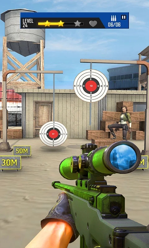 狙击枪冠军游戏中文版（Sniper Range Gun Champions）图3: