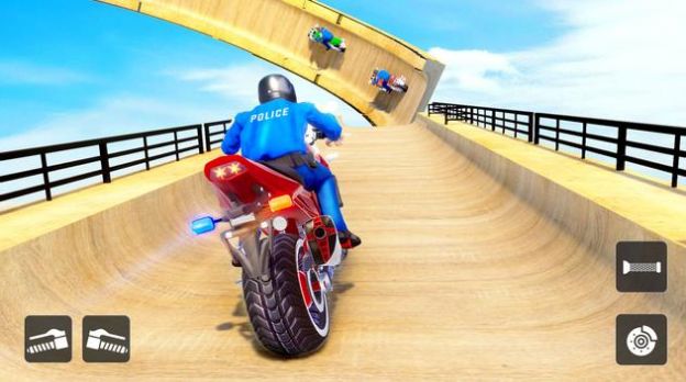 摩托车驾驶特技竞速游戏官方手机版图2:
