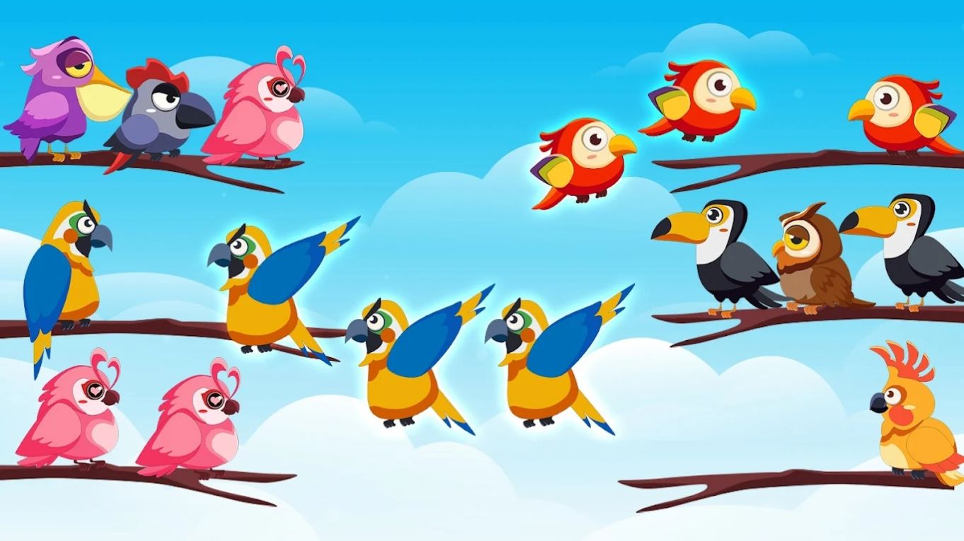 小鸟种类拼图游戏安卓最新版图1: