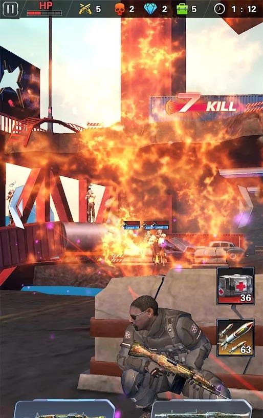 战场强人3D游戏官方版（Gun Shooter 3D）图2: