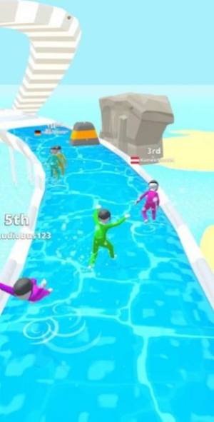 滑道障碍赛3D游戏图1