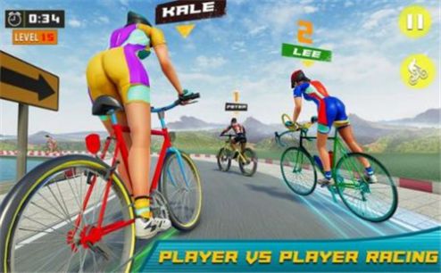 自行车竞赛游戏安卓版截图1: