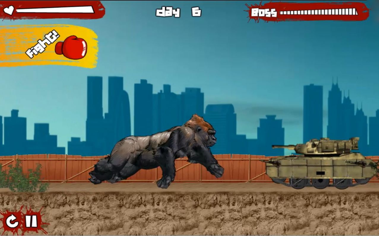 狂暴猩猩模拟器手机版游戏图片1