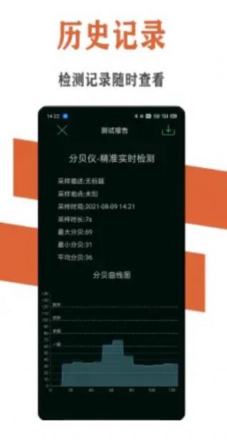 炫空噪音分贝检测仪app手机版图2: