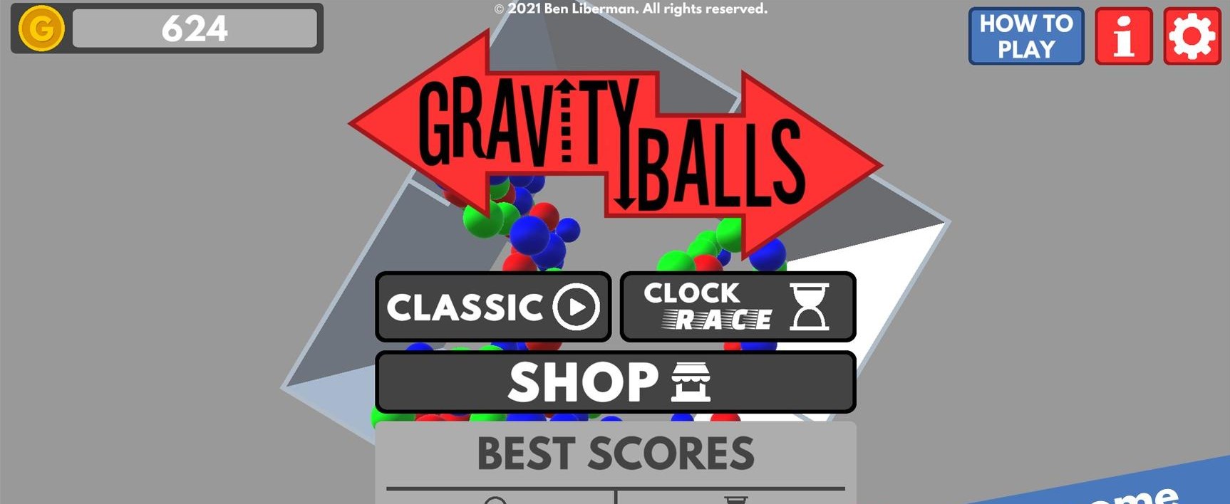 150个球游戏中文版（Gravity Balls）图1: