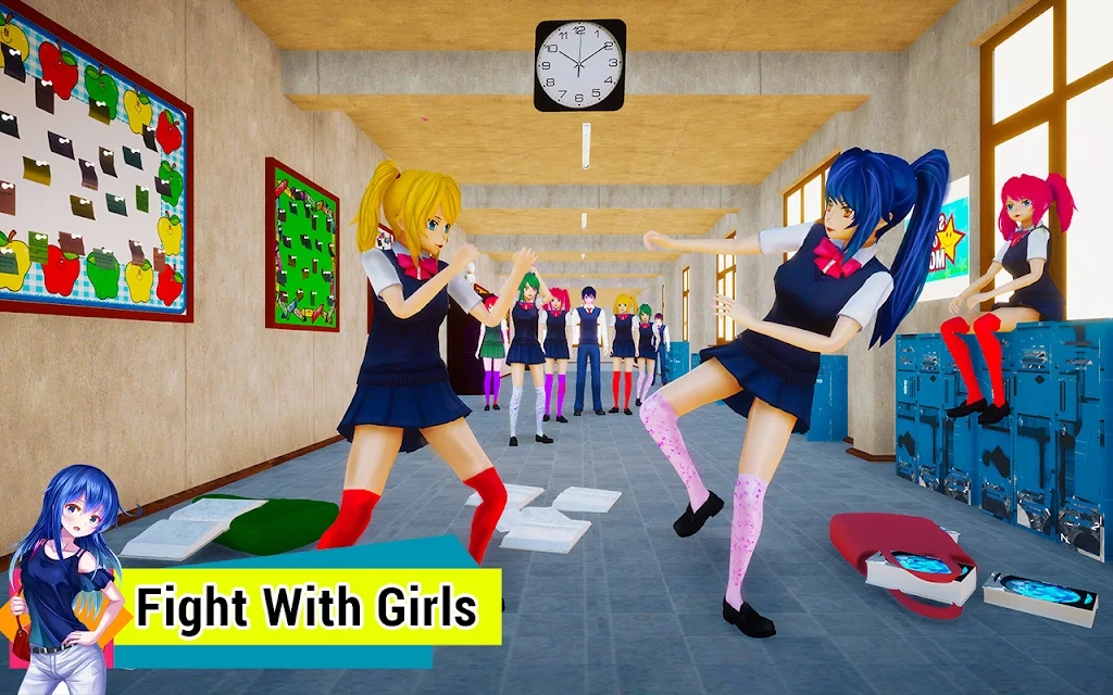 动漫女子高中游戏官方中文版（Anime Girl High School Games）图2: