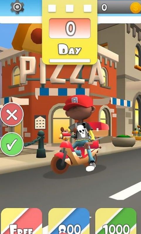 披薩車手游戲中文版（Pizza Racer）圖3: