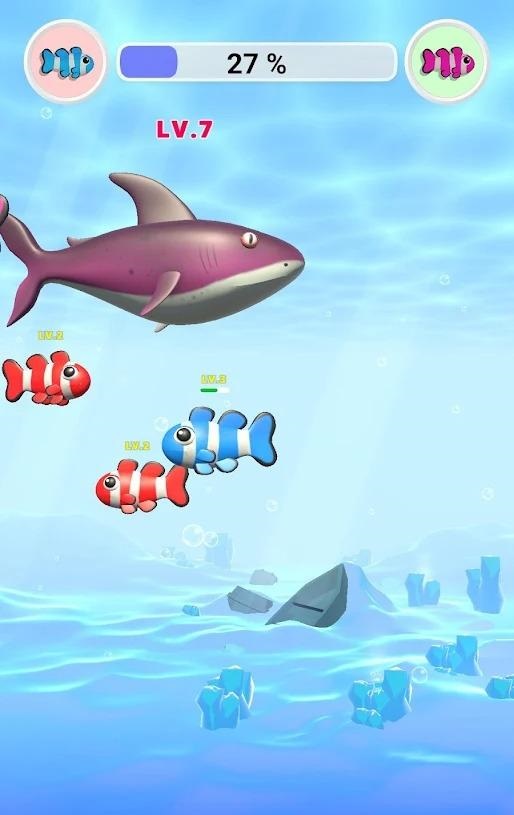 海洋捕食进化游戏官方版（Ocean Evolution）图1: