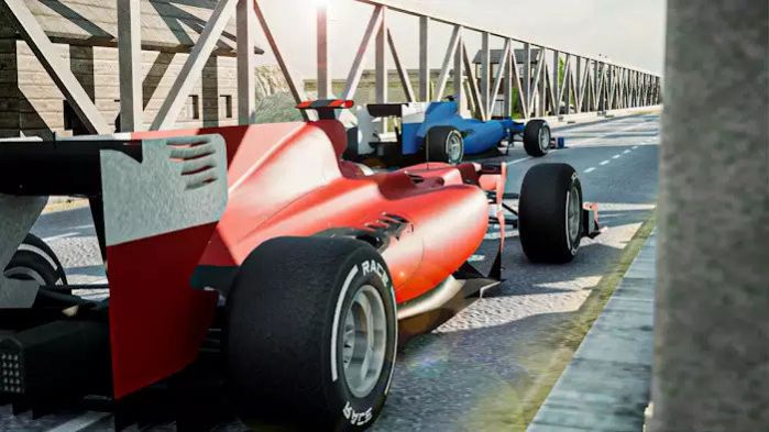 公式狂暴赛车3D游戏官方版（Formula Ramp Car Racing 3D）图3: