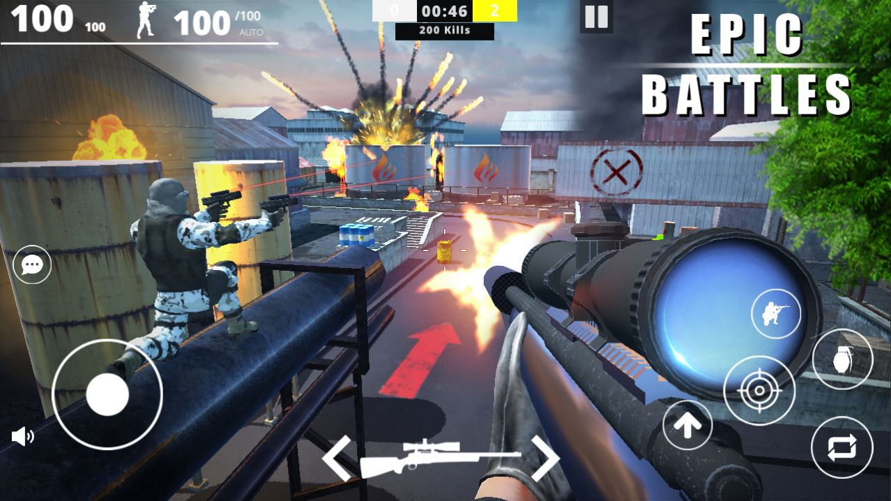 射击行动代号猎鹰游戏最新版（Strike Force Online FPS）图1: