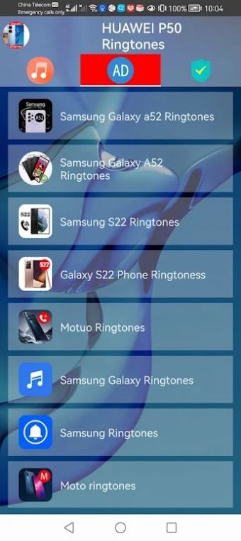HUAWEI P50 Ringtones铃声app官方版下载截图2: