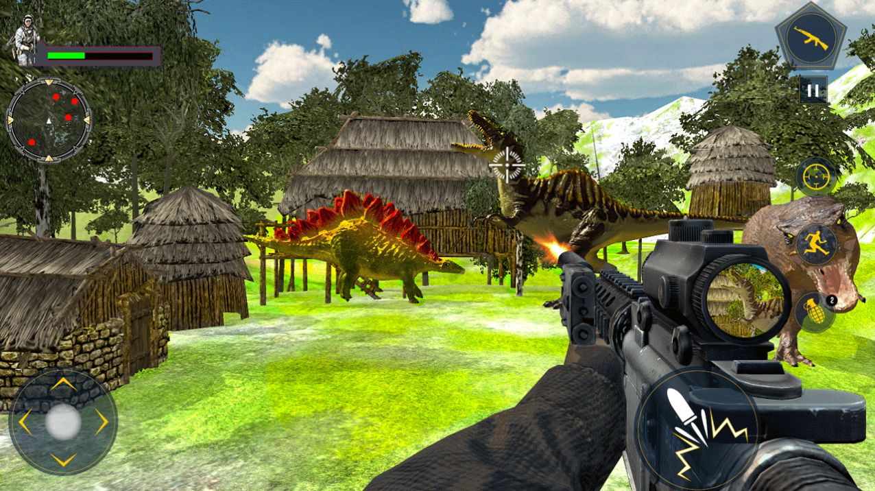 恐龙猎人致命杀手游戏中文版(DinoSaurs Hunting)图片1