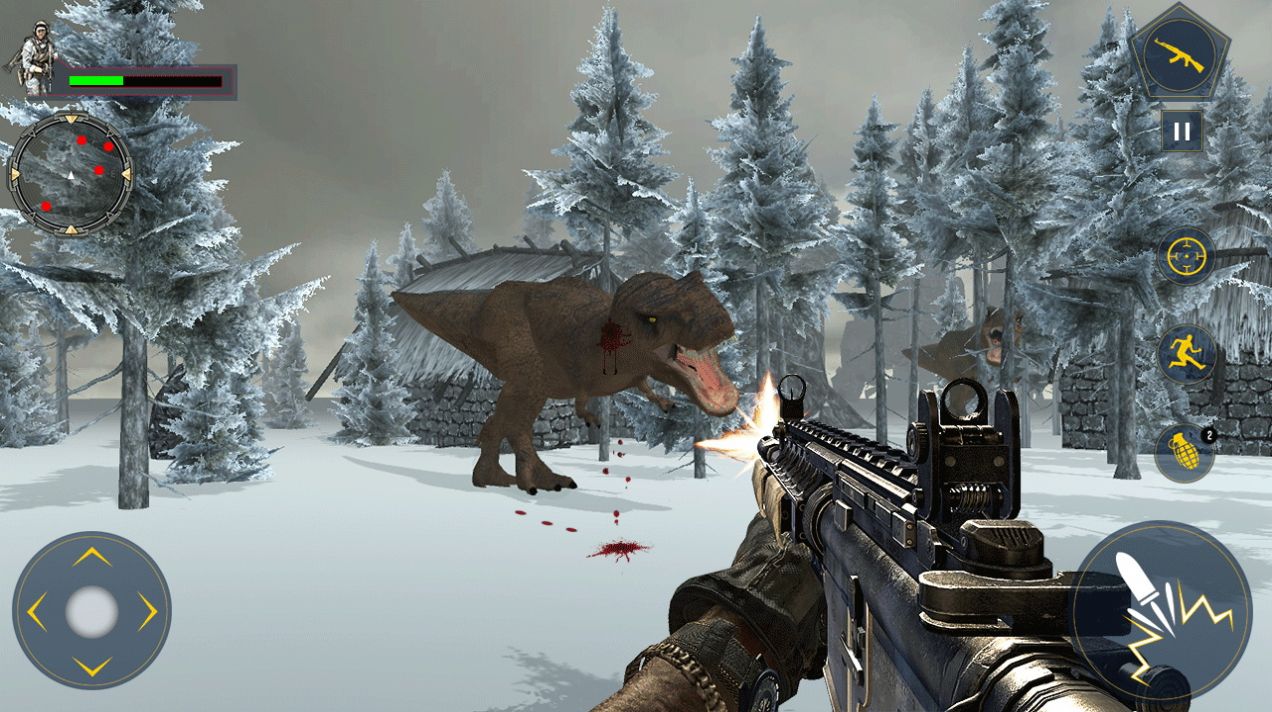 恐龙猎人致命杀手游戏中文版(DinoSaurs Hunting)图2: