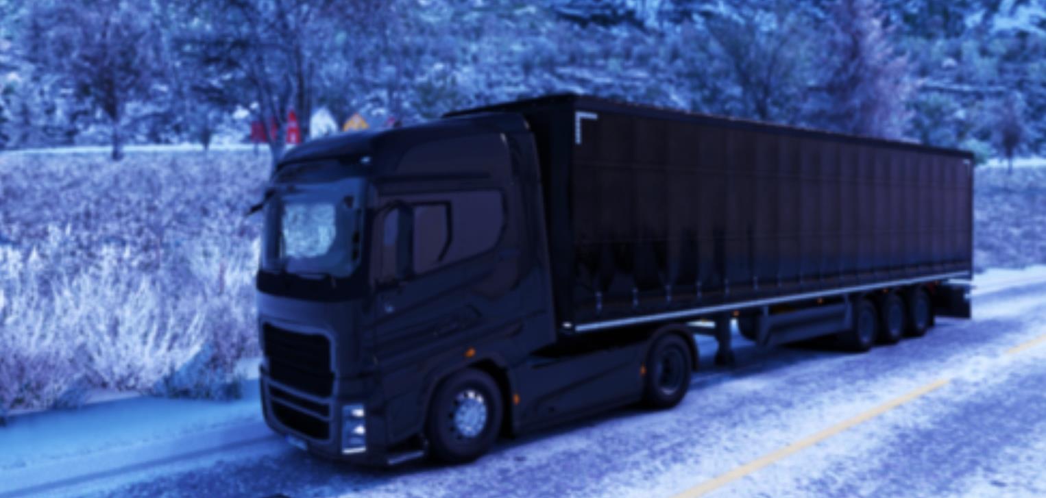 雪地欧洲卡车驾驶模拟游戏中文版（Truck Simulator Snow Mountain）图3: