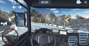 雪地欧洲卡车驾驶模拟中文版图2