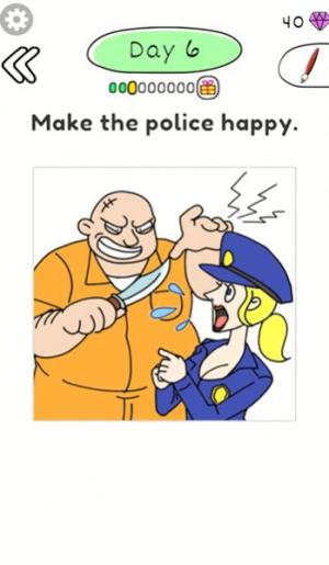 开心警察画画游戏图1