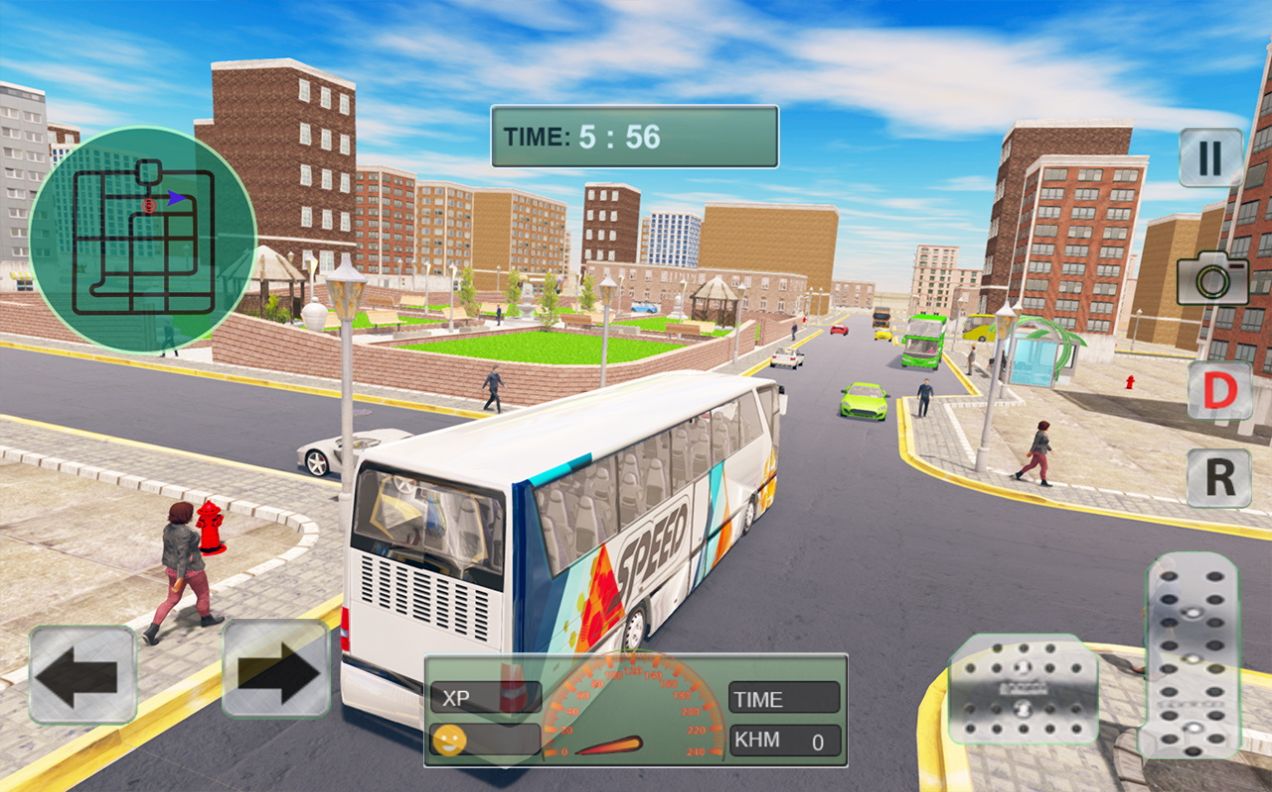 城市公交车司机模拟器3d游戏官方版截图2: