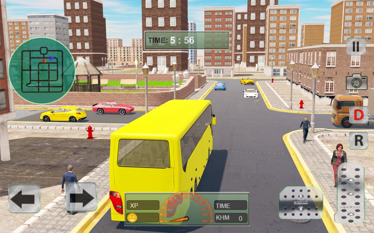 城市公交车司机模拟器3d游戏官方版截图4: