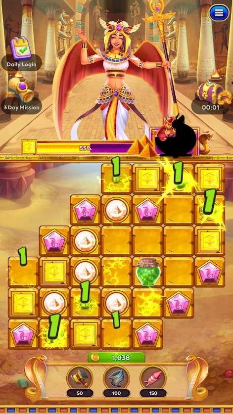 埃及艳后珠宝游戏官方版（Cleopatra Jewels）图1: