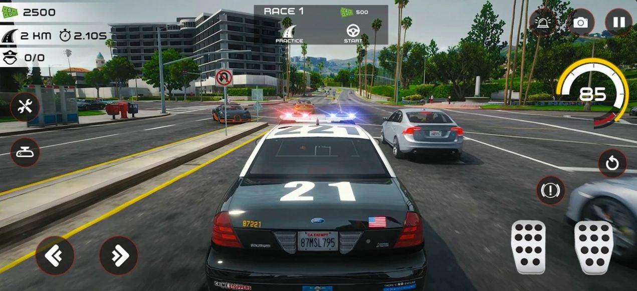 公路警察追逐游戏官方版2