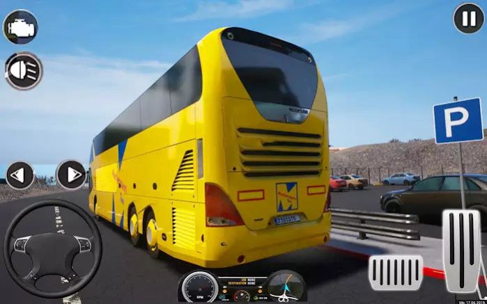 欧洲城市长途公交车模拟器游戏中文手机版截图1: